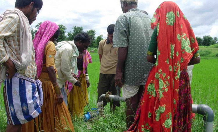 Collectivising groundwater for protecting rainfed crop